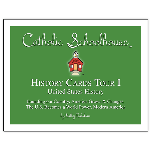 Catholic School House Tour 1 History Cards Set