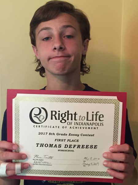 Right to life essay contest indianapolis 04 picture