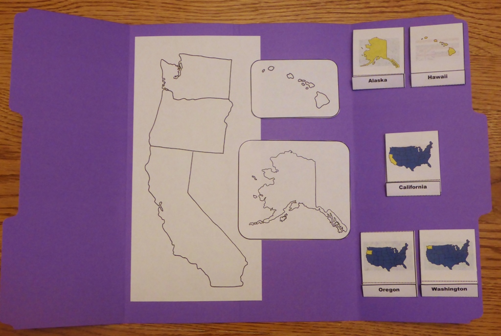 Pacific and Southwestern States Lapbooks Part 1