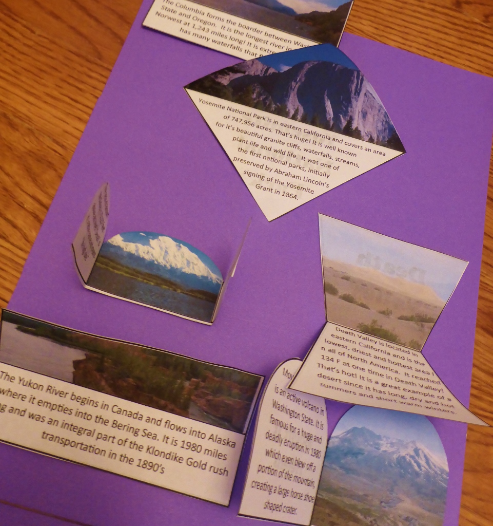 Pacific and Southwest States Lapbook Part 3!