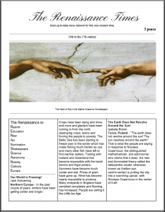 Catholic Schoolhouse Dialectic Students share the News! - Catholic ...