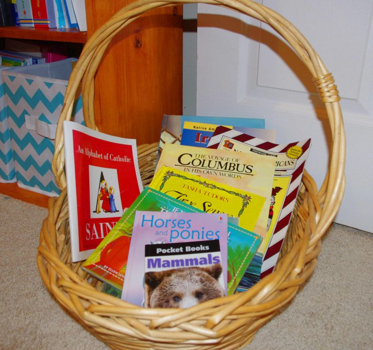 What's a "Morning Basket" and how do I use one? Catholic Schoolhouse